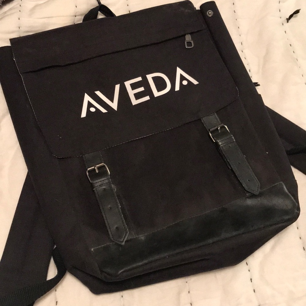 Black Aveda Backpack